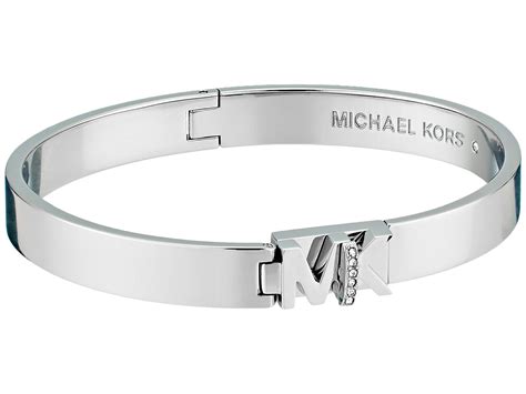 michael kors schmuck material|Michael Kors silver bangle.